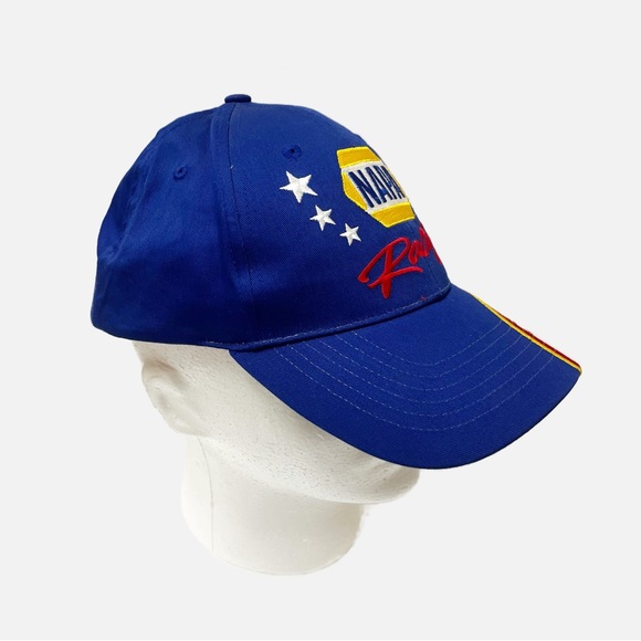 NAPA Racing #15 Michael Waltrip Red,White, & Blue Baseball Cap OSFA - Picture 3 of 5